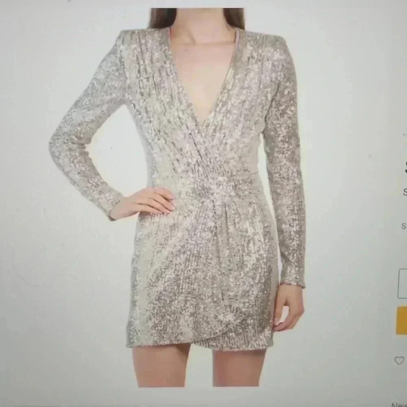 RAMY BROOK SEQUIN DRESS - Picture 1 of 6